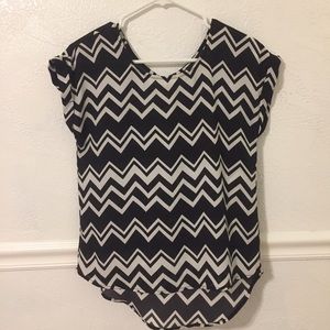 printed blouse